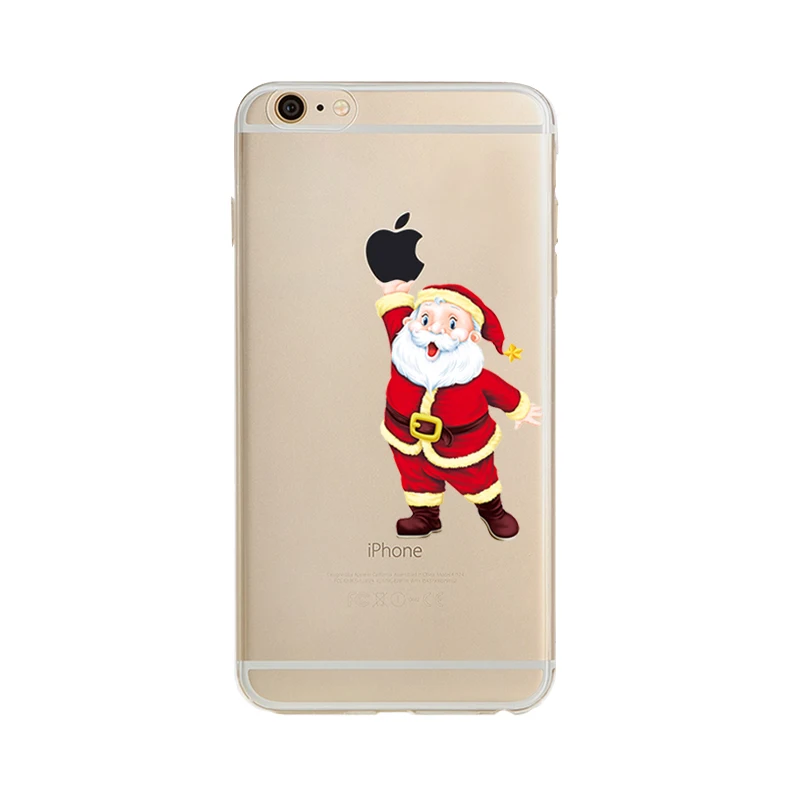 Immagini Natale Iphone 6.Phone Case Natale Merry Christmas Cute Dog Man New Year For Iphone X 7 8 6s