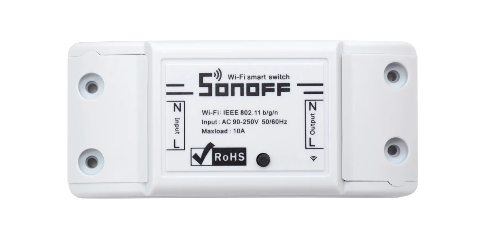 Sonoff базовый умный Wifi переключатель Универсальный DIY дистанционный беспроводной умный переключатель Domotica Wifi светильник переключатель умный дом работает с Alexa