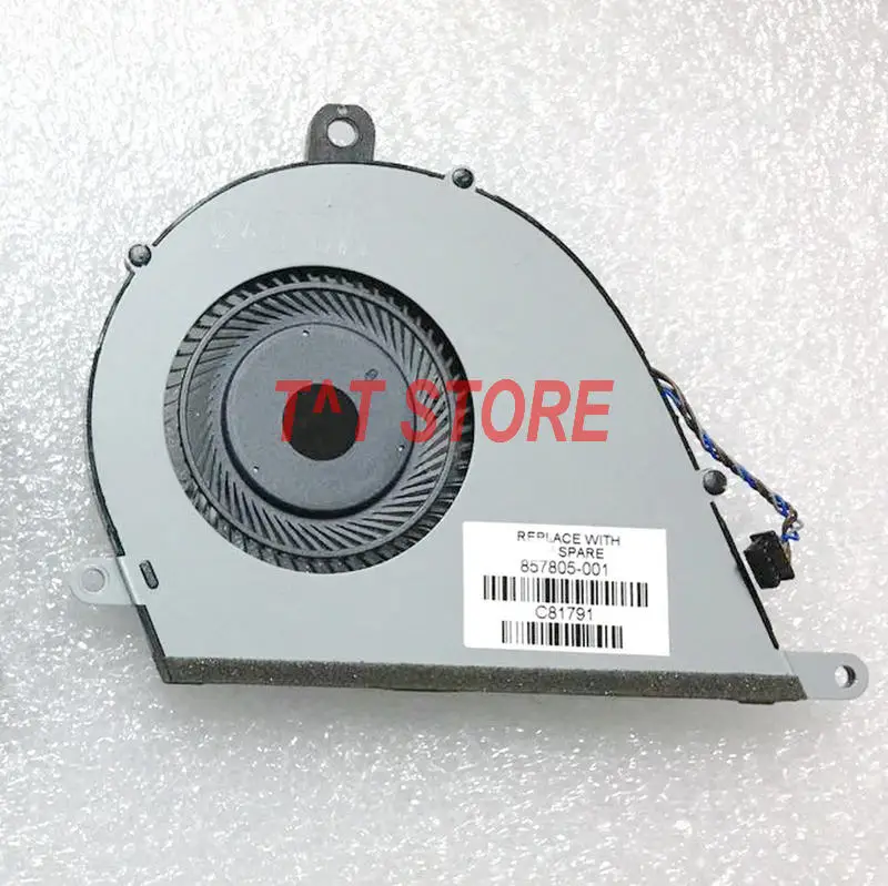 Original para hp 15-as 15-as014wm Cpu Cooler Ventilador de Refrigeração 857805001 Teste Bom Marca - Imagem 2