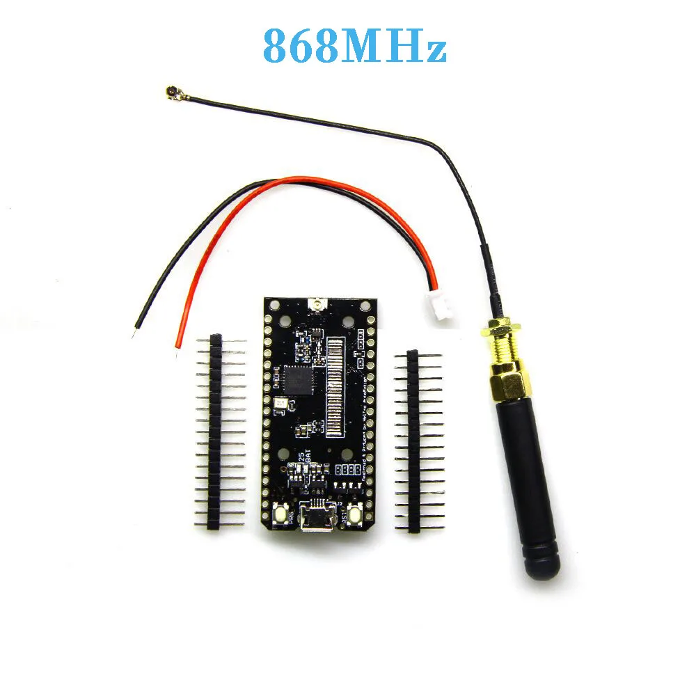 TTGO SX1276 SX1278 LoRa ESP32 868/915 MHz 433MHz Bluetooth Wi-Fi Интернет антенна макетная плата для Arduino - Цвет: 1Pcs 868MHz