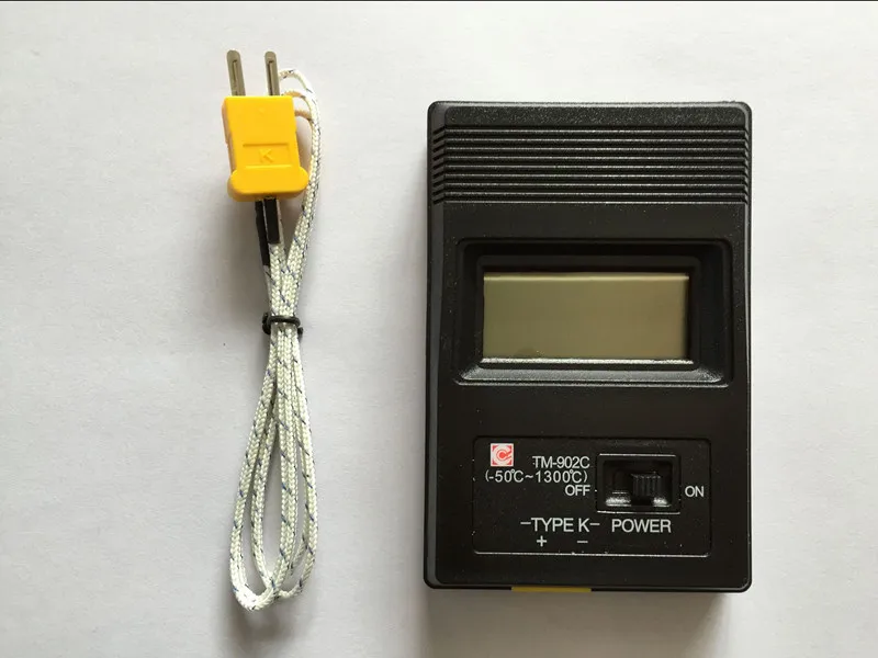 

TM-902C Digital LCD K Type Thermometer Single Input + Thermocouple Probe