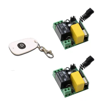 

AC220V 1CH Relay Mini Size Wireless Remote Control Switch Receiver Waterproof Transmitter Lamp Light LED Bulb Wireless Switch
