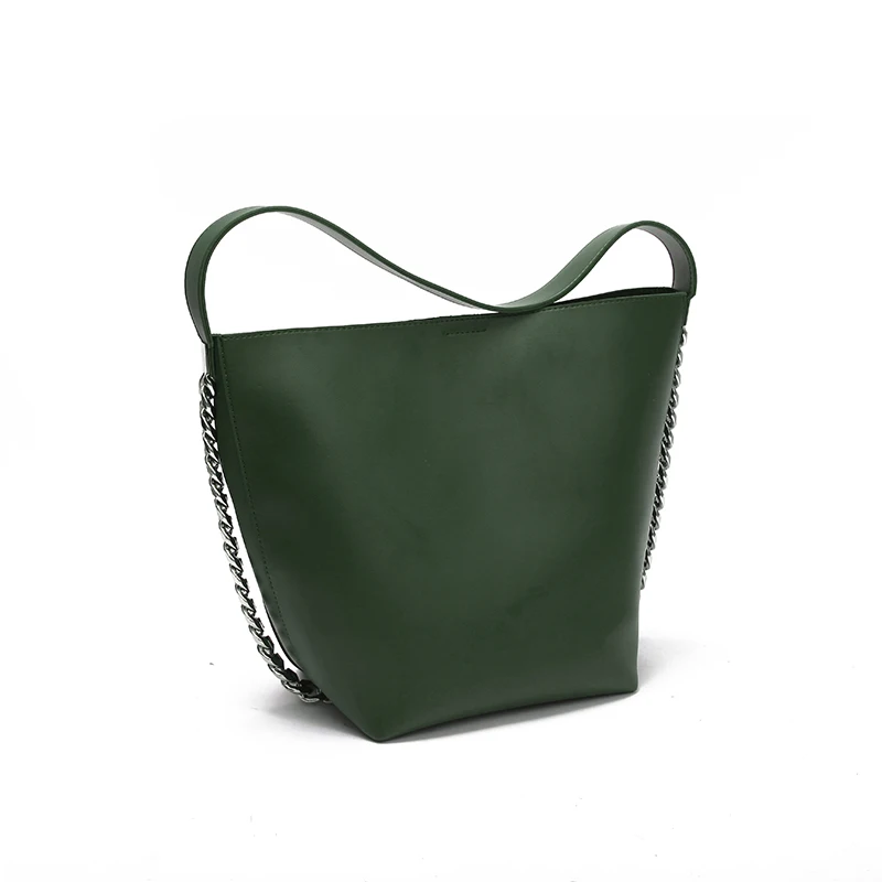 Женская сумка, модная сумка-мешок с цепочками, женская сумка через плечо, сумки через плечо, деловые кожаные сумки известного бренда, дизайнерские сумки, Прямая поставка