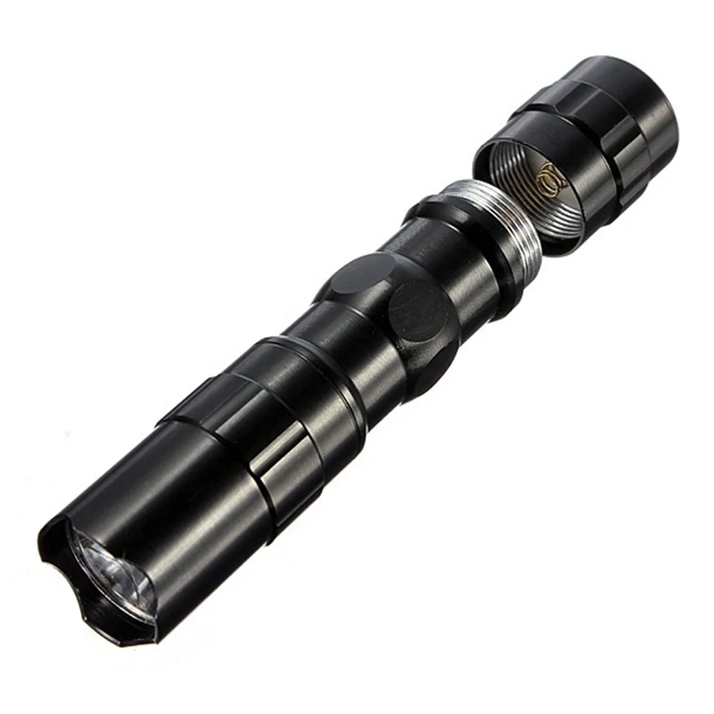 

Mini LED Flashlight 2000lm Q5 LED Torch 3 Modes Adjustable Zoom Focus Torch Lamp Penlight Waterproof portable lantern