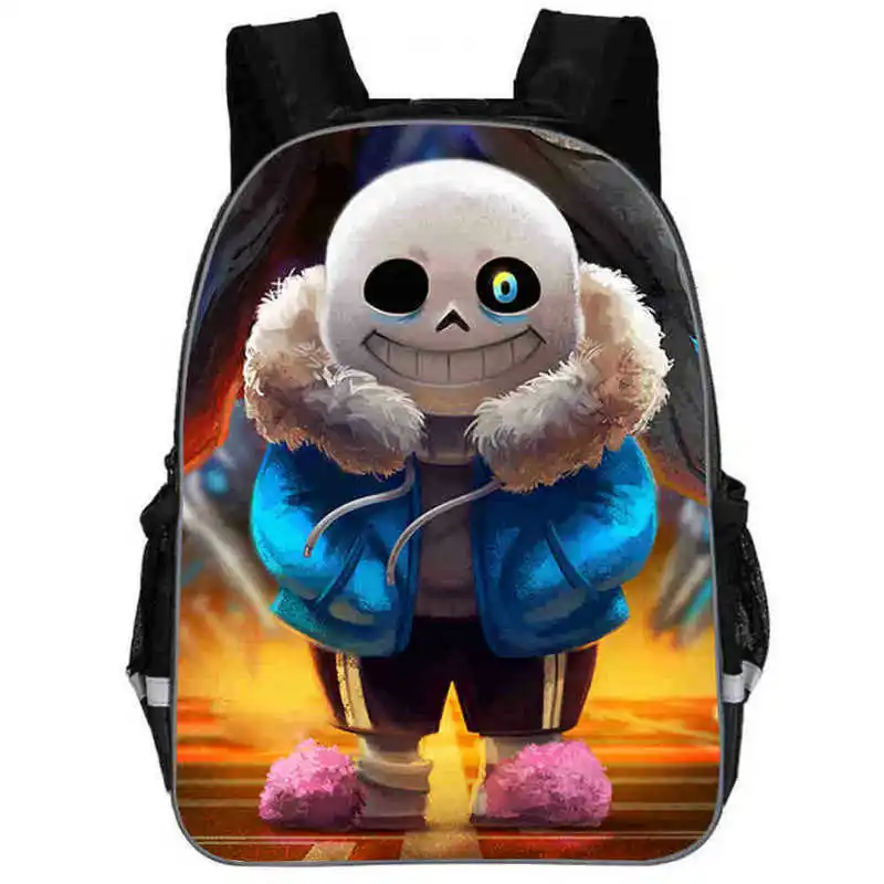 

Anime Undertale Backpack for Girls Boys Book Bag Sans Women mochila Men Travel Bag Undertale Children Teenage School Backpacks