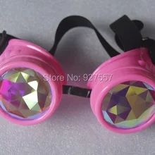 Розовый паровой панк Калейдоскоп очки