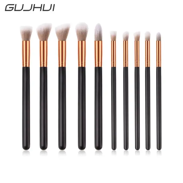 Best Price 10Pcs Pro Wooden Handle Nylon Hair Women Cosmetic Eye Shadow Makeup Brush Set Makeup Tools & Accessories Best Price 10Pcs Pro Wooden Handle Nylon Hair Women Cosmetic Eye Shadow Makeup Brush Set Makeup Tools & Accessories