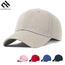 Классическая однотонная бейсболка для женщин и мужчин, Высококачественная хлопковая бейсболка, кепка в стиле хип-хоп, весенне-летние спортивные шапки