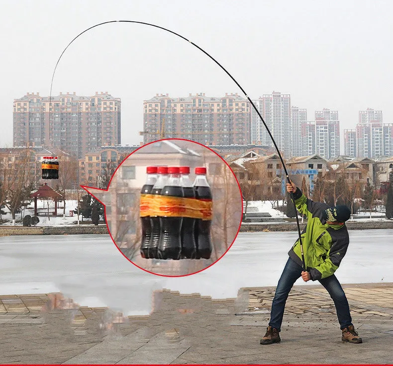 Carpa de Carbono Vara de Pesca Vara de Mão Equipamento de Pesca Olta Tonalty Taiwan Ultra-luz Ultra-duro Pólo 7.2 m 28 5 Esporte e Lazer
