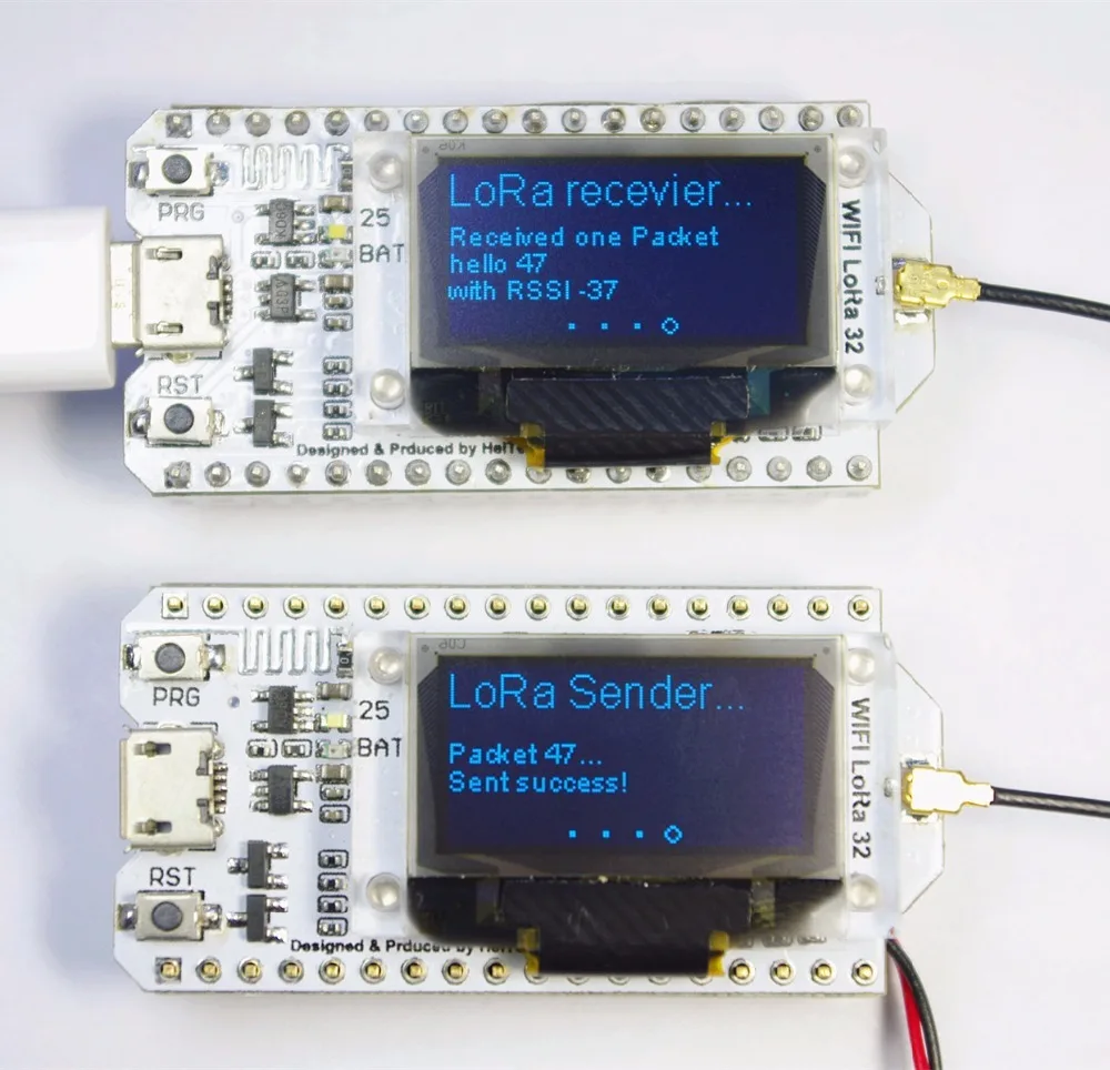 SX1278 LoRa ESP32 0,96 дюймовый синий oled-дисплей Bluetooth wifi Lora комплект 32 модуль Интернет-макетная плата 433 МГц для Arduino