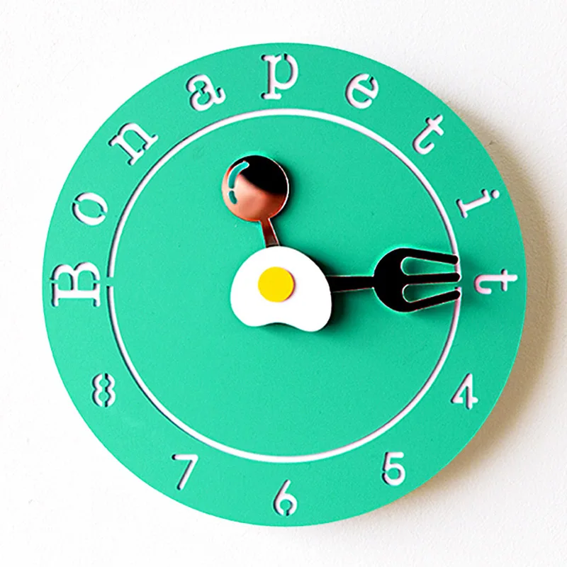 

10 inch Children's Room Cartoon Round Letter And Number Wall Clock Modern Design Bedroom Home Decor Diy Wandklok