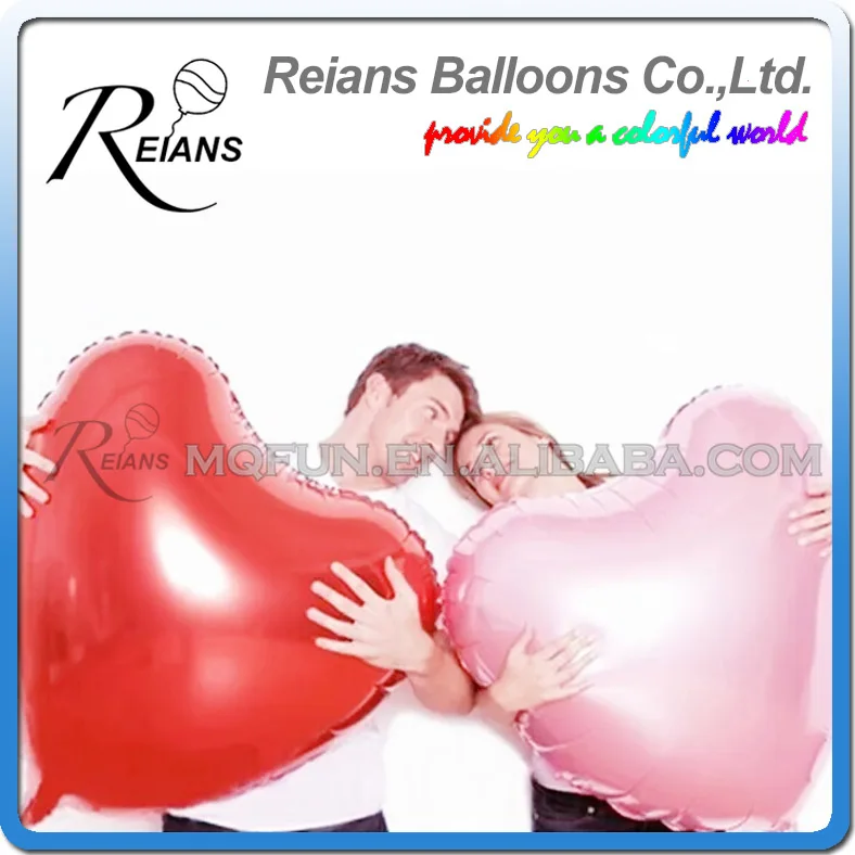 

75cm Big Heart Shape Aluminum Inflatable Foil Balloons for Birthday Party Decorations Helium Balloon Globos Wedding Decoration