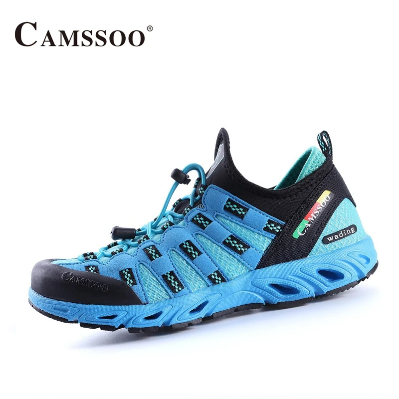 Camssoo المرأة المنبع أحذية تنفس أحذية ماء منصة رياضة المرأة مريحة في الهواء الطلق الأحذية AA40354