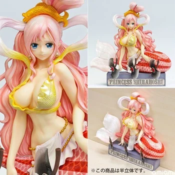 

29cm One Piece Mermaid Princess Shirahoshi Wall hanging PVC Anime Sexy Action Figure