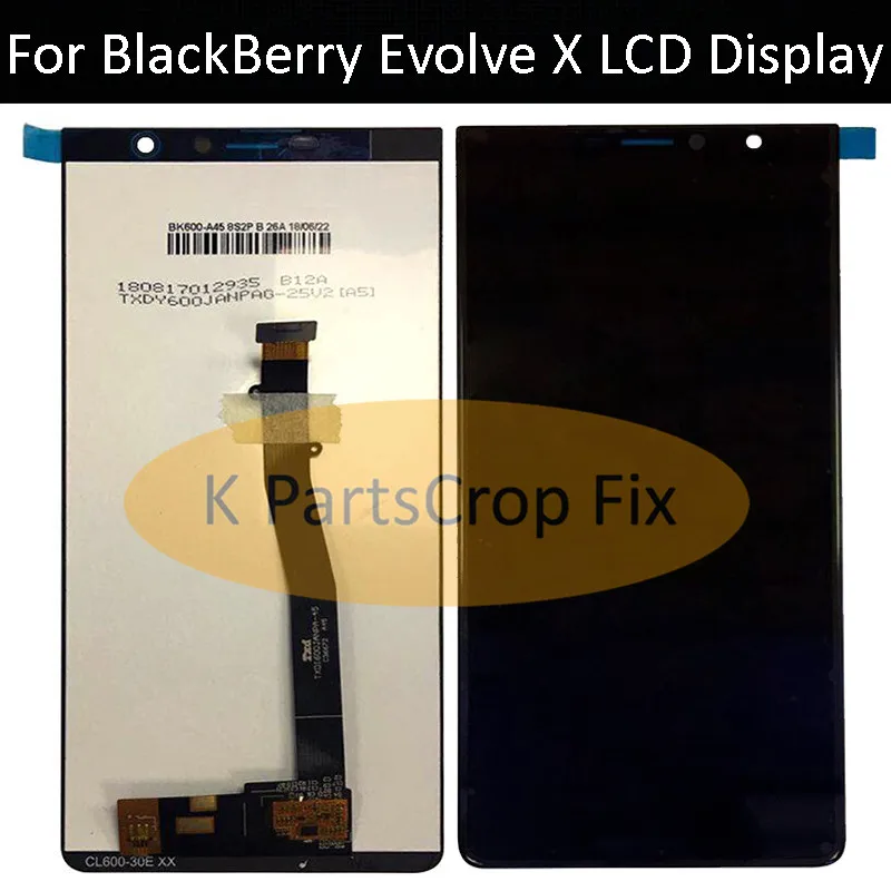 

5.99'' lcd For BlackBerry Evolve X LCD Display Touch Screen Digitizer Replacement For BlackBerry EvolveX lcd screen With Tools
