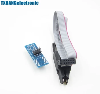 

SOIC8 SOP8 Flash Chip IC Test Clips Socket Adpter BIOS/24/25/93 Programmer