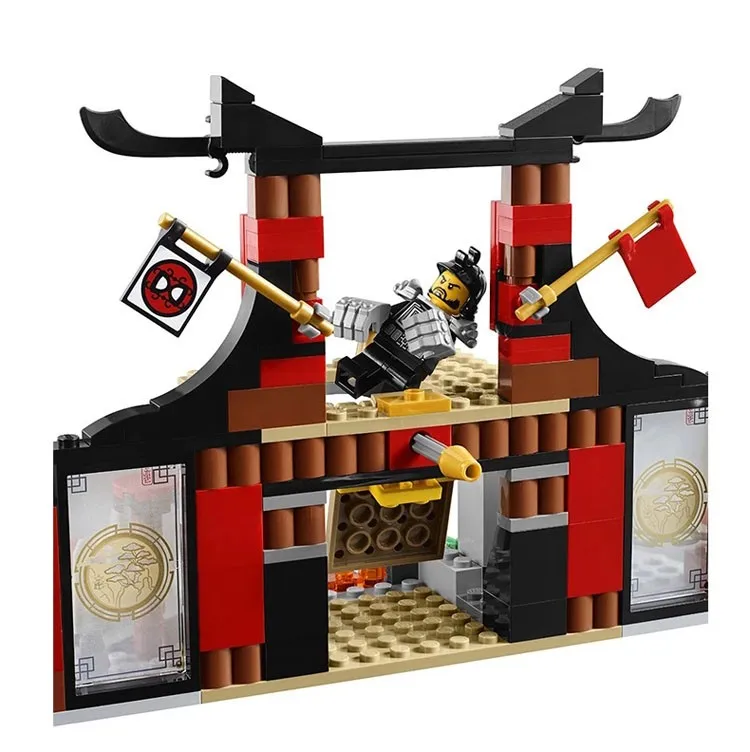 Ninjago 10319 Duel Ninjutsu набор моделей для вождения совместимые с e ninjagoes развивающие