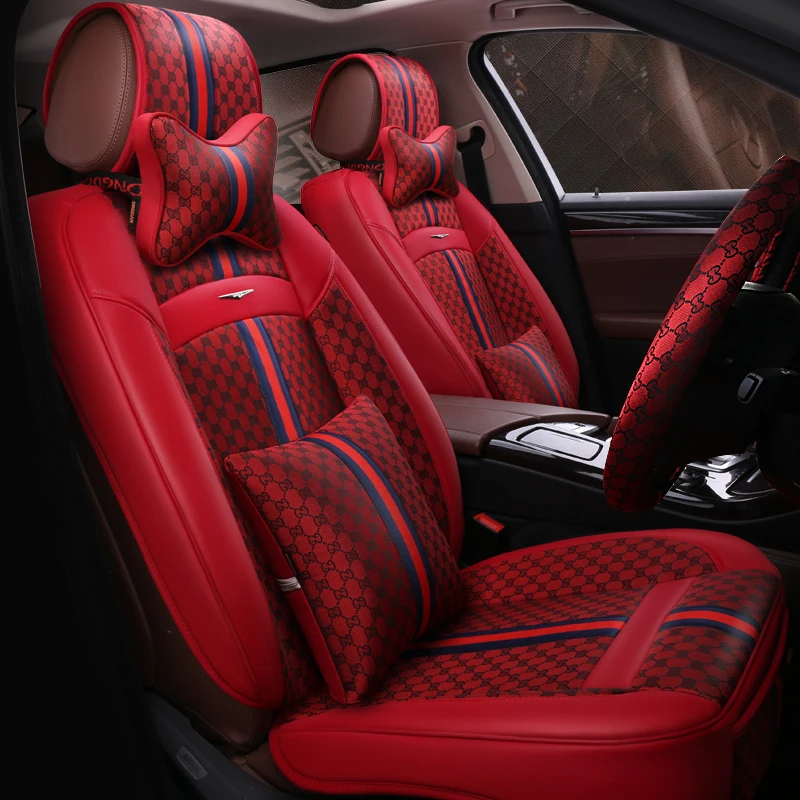 6D Удобная версия подушки автомобиля, четырехсезонная крышка сиденья для путешествий, подходит для всех высококачественных моделей общего назначения