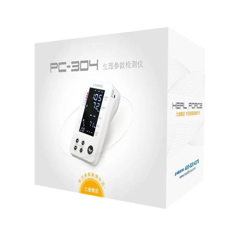 Healforce PC 304 Портативный пациента монитор ICU крови Давление с NIBP SPO2 PR кислорода в