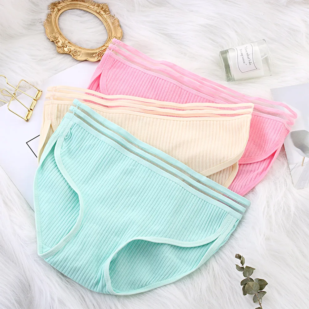 

Women Candy Color Panties Cotton Soft Seamless Breathable Briefs Underwear Female Underpants Sexy Colorful Lingerie L-XXL