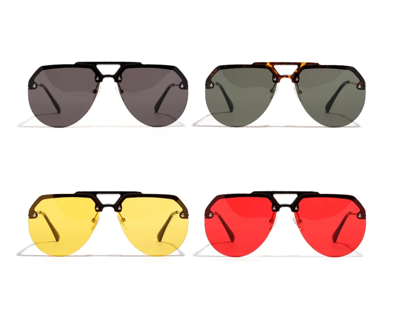 semi-rimless sunglasses 2086 detail (4)