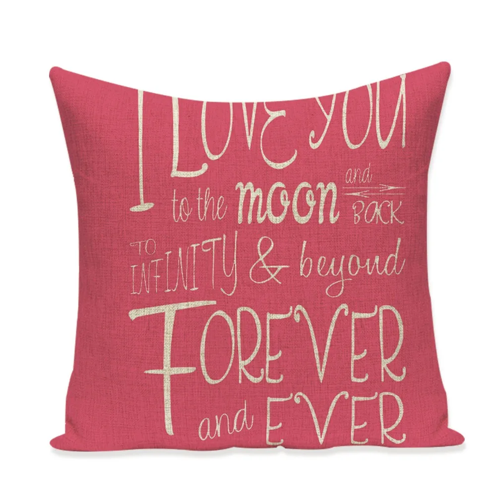 

Pumelo Tree Linen Cotton 45x45cm Cushion Cover Decorative Pillows Case for Chair and Beds Pink Red Pillow Cover Farmhouse Decor