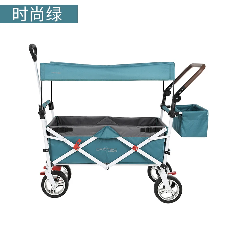 Crotec wagon 3 в 1, двойная тележка, Многофункциональная прогулочная коляска, для пикника, для покупок, мульти, для путешествий, l, трейлер, trike cochesitos de bebe - Цвет: 88cm