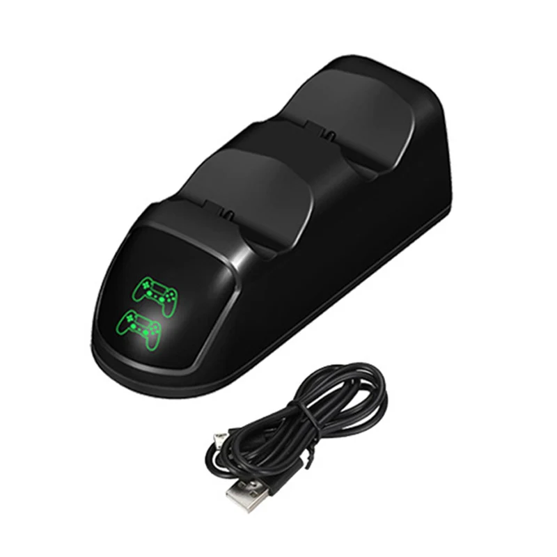 Controller Charger Dual with Charging Status Display Screen for PlayStation 4 / PS4 Slim Pro |