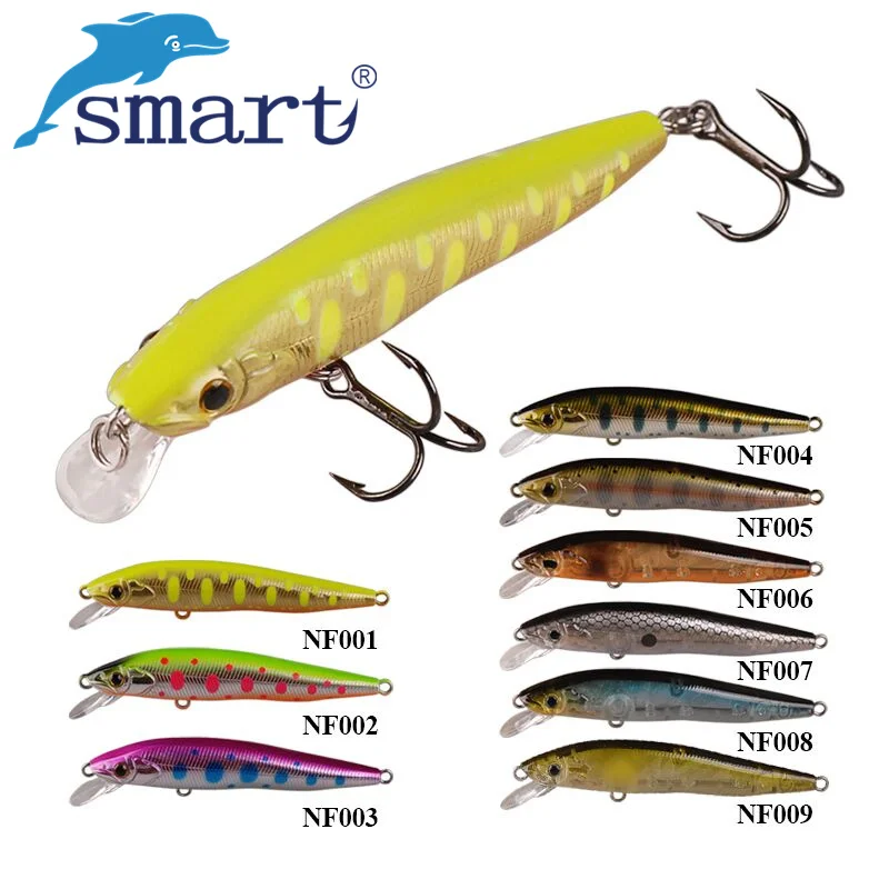 Умный рыболовные приманки 65 мм/4.5 г swimbait Гольян vmc крюк для троллинга Рыбалка жесткие приманки иска искусственный пункт pesca Leurre Пече
