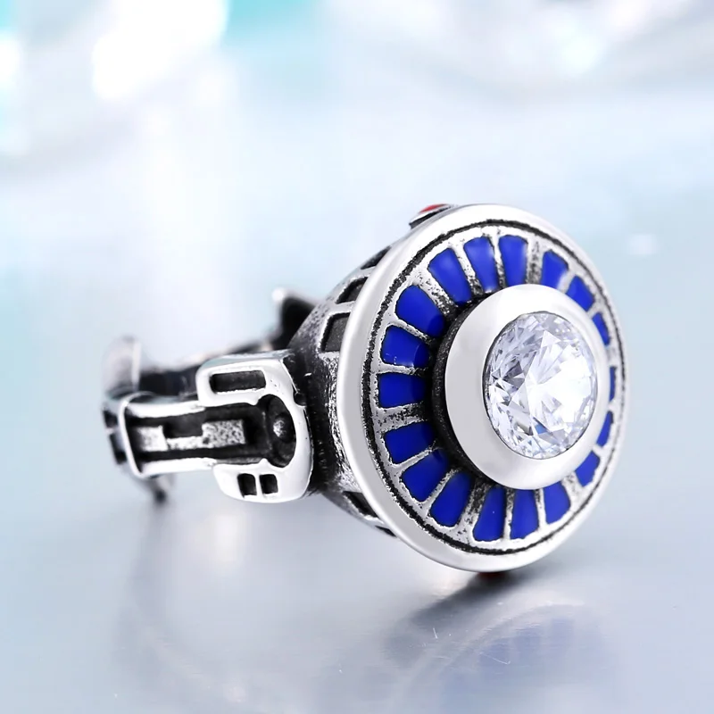 BEIER 2018 NEW Man Star Wars Fighter ring Factory Price 316L Stainless Titanium Steel Movie Jewelry BR8-246