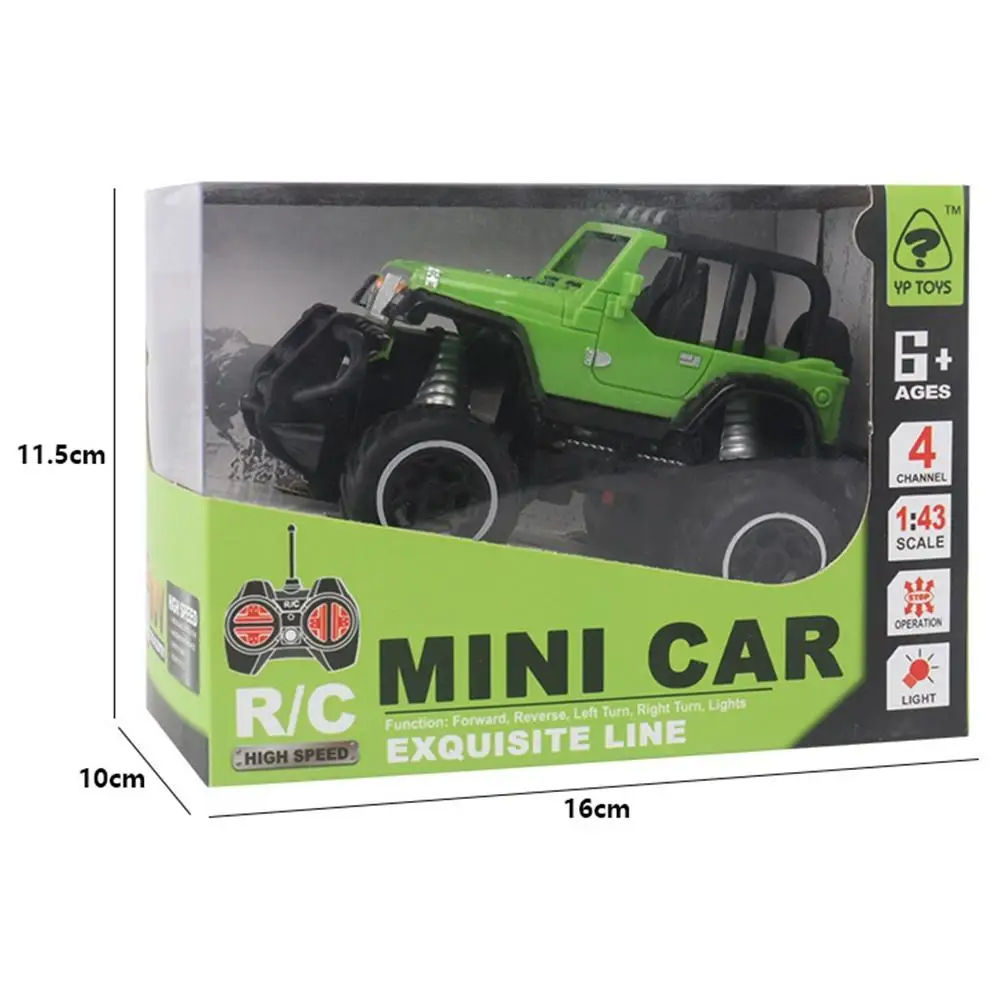 LeadingStar 1:43 мини RC автомобили бездорожья 4 канала Электрические игрушечные модели