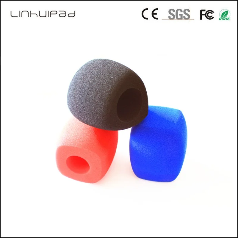 Linhuipad V97 4 см диаметр под заказ красный большой микрофон для интервью