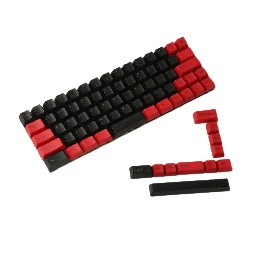 YMDK Carbon 64 68 Minila набор ключей толстые PBT OEM профиль колпачки для filco Minila YD60M XD64 GK64 Tada68