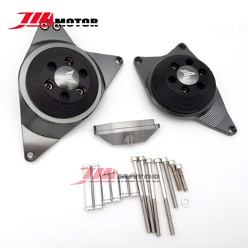 

Motorcycle CNC Aluminum Alloy Engine Stator Case Cover Protector For YAHAMA MT-09 FZ-09 2014-2016 Grey Color