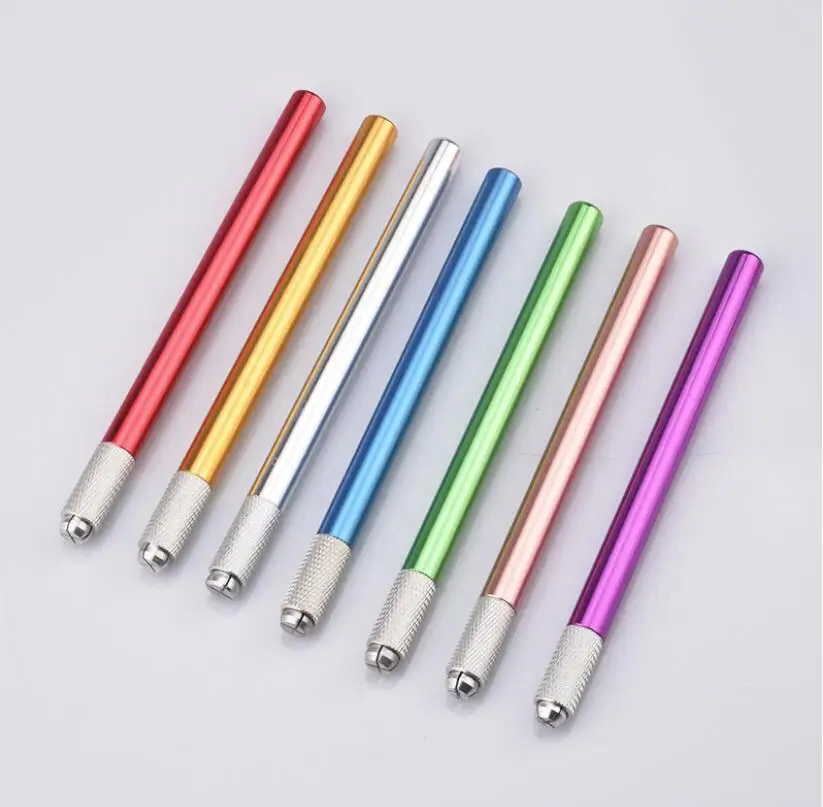 

5Pcs Professional Manual Eyebrow Embroidery Tattoo For Permanent Makeup Tattoo Microblading Pen