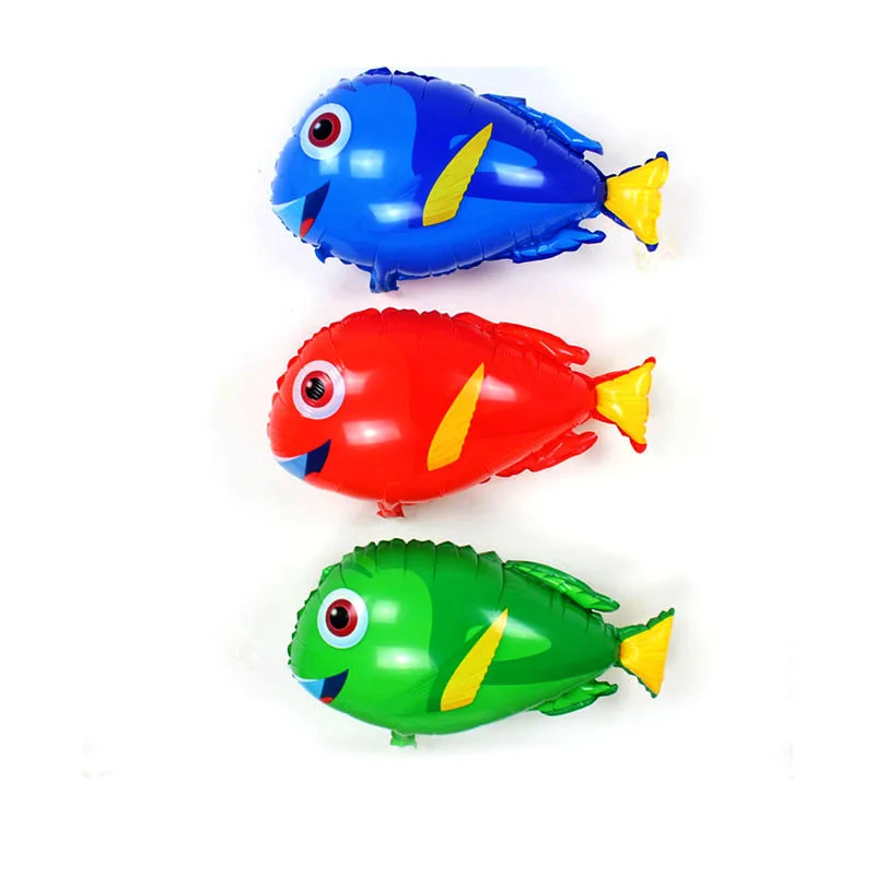 

1piece Animal balloon Dolly fish foil balloons Inflatable toys helium ballon happy birthday decotations balls party supplies