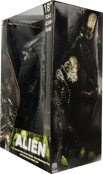 18 BIG TOYS Fiama high quality NECA ALIEN grimace Aliens Predator xenomorph PVC joker action figure Collectible Model 45cm neca aliens 1 4 scale xenomorph warrior super big pvc action figure collectible model toy 18 retail box ems free shipping wu600
