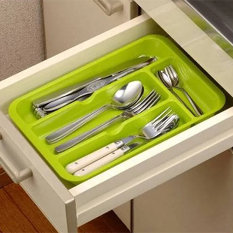 

Drawer Cutlery Utensils Tray Store Organizer Drawer Kitchen Tools Drawer Divider Kitchen Storage Cabinet Plastic Drawers