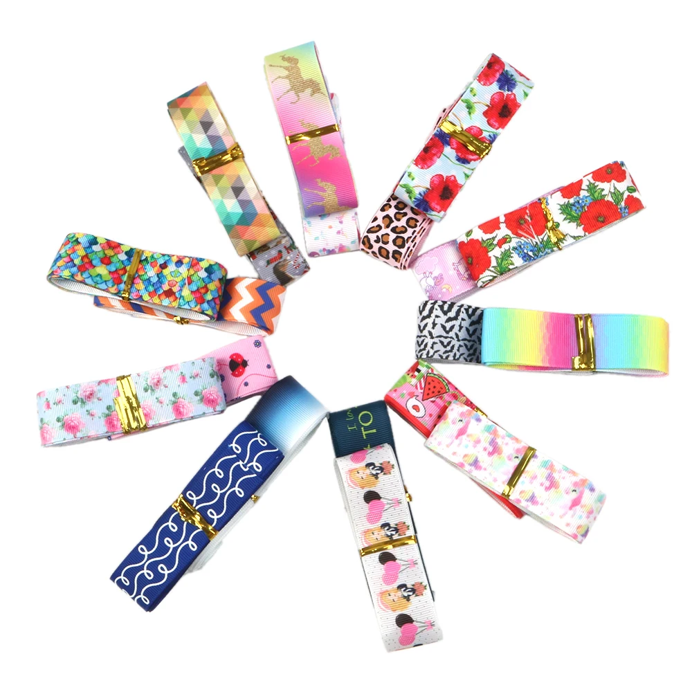 

David accessories 200g/Pack Big Discount Random Patterns Grosgrain Ribbon DIY Bow Bag Decoration Gift Wrapping Material,1Yc7272