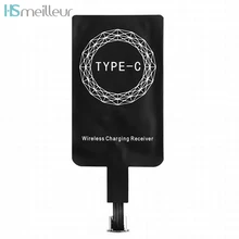 Hsmeilleur type C беспроводной зарядный приемник для samsung Galaxy A5 huawei P20 Lite mate 20 Pro USB C телефон зарядное устройство приемник