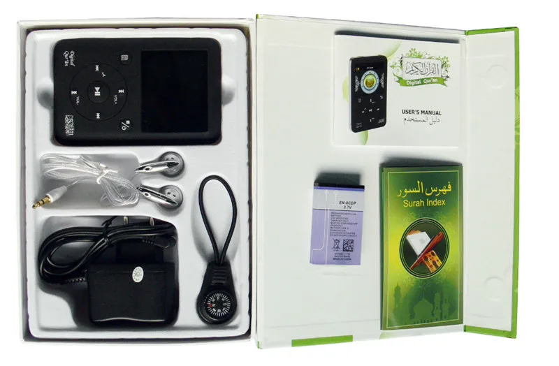 Цифровой цветной quran плеер для всех мусульманских обучения книга Holy Qur'an MP3 Kuran плееры 110x70 мм в режиме ожидания Ислам подарок