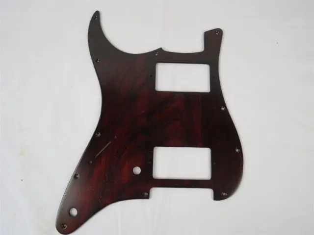 

1 шт., деревянная гитара Ailanthus HH Pickguard #2679