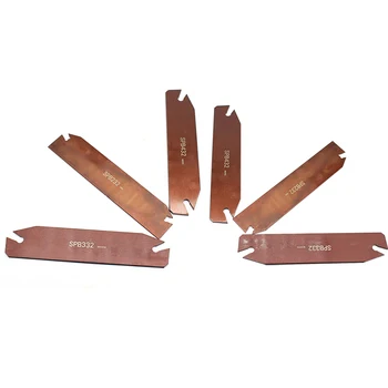 

1PC SPB232 SPB332 SPB432 Cut-Off Grooving Inserts for SP300 Blade Cut Slotted Blade