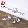 Vendedor Caliente KAK-tiradores de cristal de diamante de lujo, pomos de armario, puerta de armario, Tiradores para cajón o armario, tirador con tornillos, Hardware m6Kyq7Eo