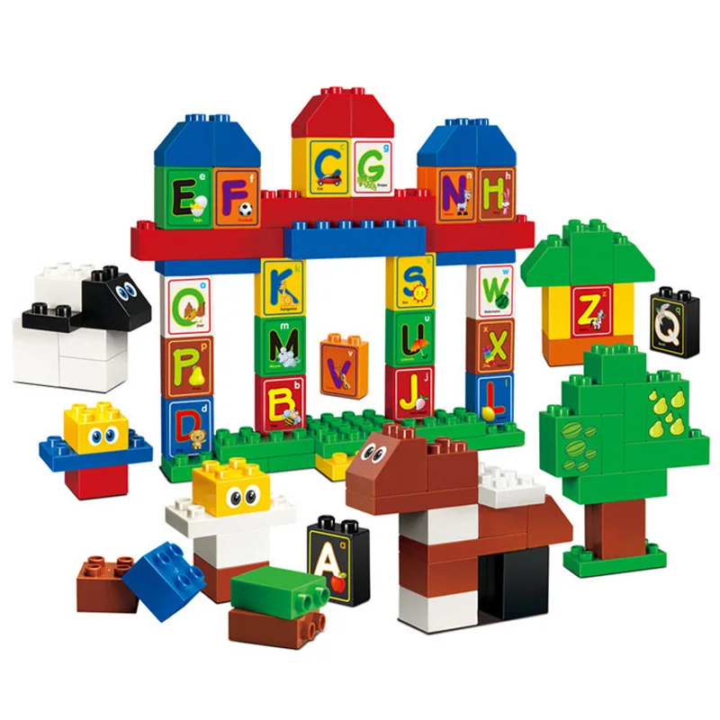 

Diy 102PCS Building Blocks Bricks Creative Play Toys for Children Compatible with Legoingly Duploed