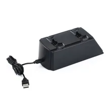 Контроллер двойной ручкой Беспроводной зарядные устройства Dual Зарядка через usb станции Подставка для Playstation 4 PS4 дропшиппинг