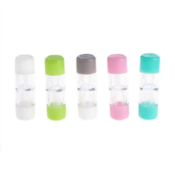 

Cosmetic Contact Lens Container Holder RGP Hard Contact Lens Case Protective Box