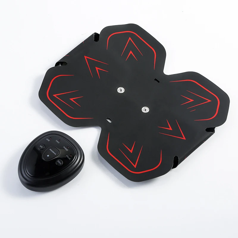 Vibration Fitness Massager Abdominal Muscle Trainer Electro Stimulator Gym Home EMS Spierstimulator Fitness Abdominale Training (5)