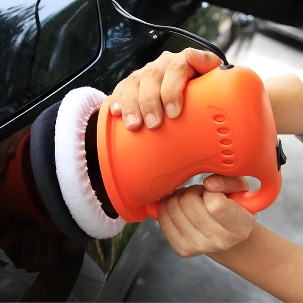 Perfeclan Car Polishers Portable Waxing DC12V 36W Waxer/Polisher,Orange