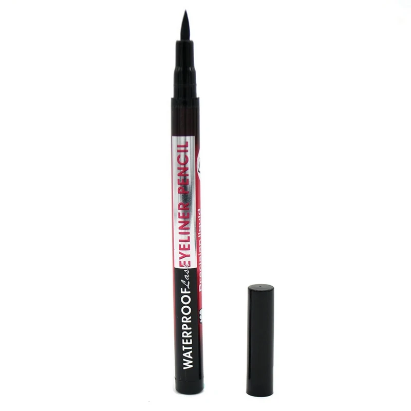 Водонепроницаемый длинные Для женщин прочного не головокружение Liquid Eye Liner Pencil составляют косметическое средство Красота черный Подводка для глаз